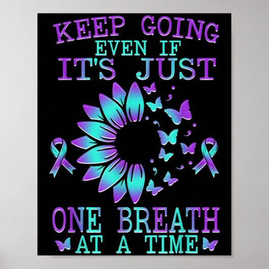 Suicide Awareness Suicide Prevention Suprt Survivo Poster (Vorne)