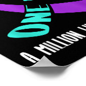 Suicide Awareness Suicide Prevention Suprt Survivo Poster (Ecke)