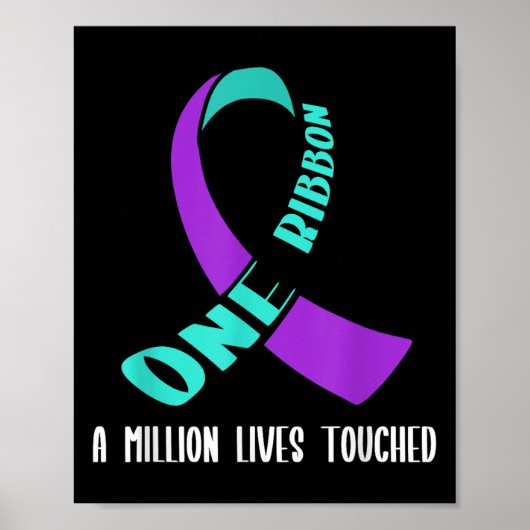 Suicide Awareness Suicide Prevention Suprt Survivo Poster (Vorne)