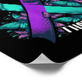 Suicide Awareness Suicide Prevention Suprt Survivo Poster (Ecke)