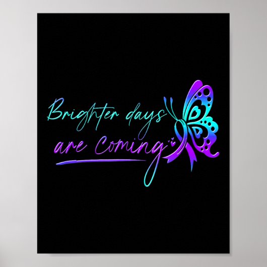 Suicide Awareness Suicide Prevention Suprt Survivo Poster (Vorne)