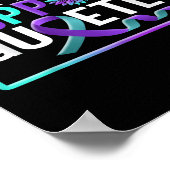 Suicide Awareness Suicide Prevention Suprt Survivo Poster (Ecke)