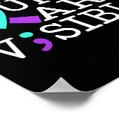 Suicide Awareness Suicide Prevention Suprt Survivo Poster (Ecke)