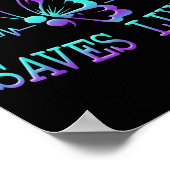 Suicide Awareness Suicide Prevention Suprt Survivo Poster (Ecke)