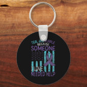 Suicide Awareness Suicide Prevention Suprt Survivo Schlüsselanhänger (Vorderseite)