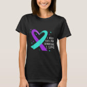 Suicide Awareness Suicide Prevention Suprt Survivo T-Shirt (Vorderseite)