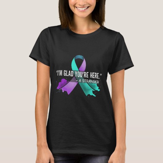 Suicide Awareness Suicide Prevention Suprt Survivo T-Shirt (Vorderseite)