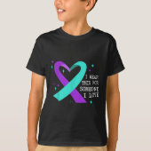 Suicide Awareness Suicide Prevention Suprt Survivo T-Shirt (Vorderseite)