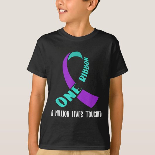 Suicide Awareness Suicide Prevention Suprt Survivo T-Shirt (Vorderseite)