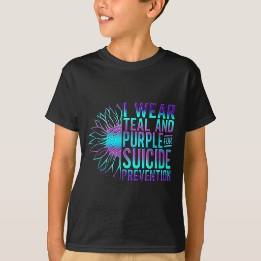 Suicide Awareness Suicide Prevention Suprt Survivo T-Shirt (Vorderseite)