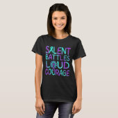 Suicide Awareness Suicide Prevention Suprt Survivo T-Shirt (Vorne ganz)