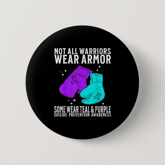 Suicide Awareness Suprt Suicide Prevention Awarene Button (Vorderseite)