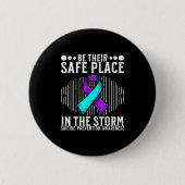 Suicide Awareness Suprt Suicide Prevention Awarene Button (Vorderseite)