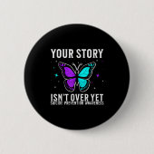 Suicide Awareness Suprt Suicide Prevention Awarene Button (Vorderseite)