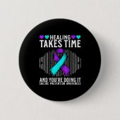 Suicide Awareness Suprt Suicide Prevention Awarene Button (Vorderseite)