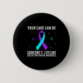 Suicide Awareness Suprt Suicide Prevention Awarene Button (Vorderseite)