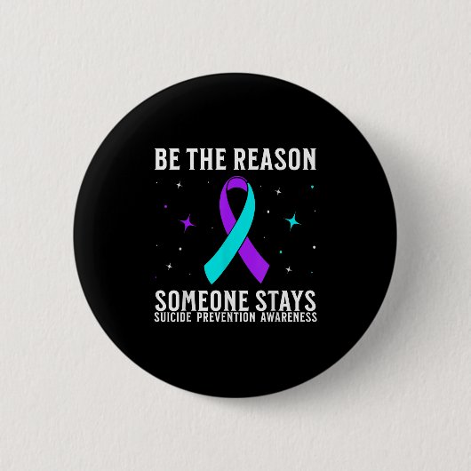 Suicide Awareness Suprt Suicide Prevention Awarene Button (Vorderseite)