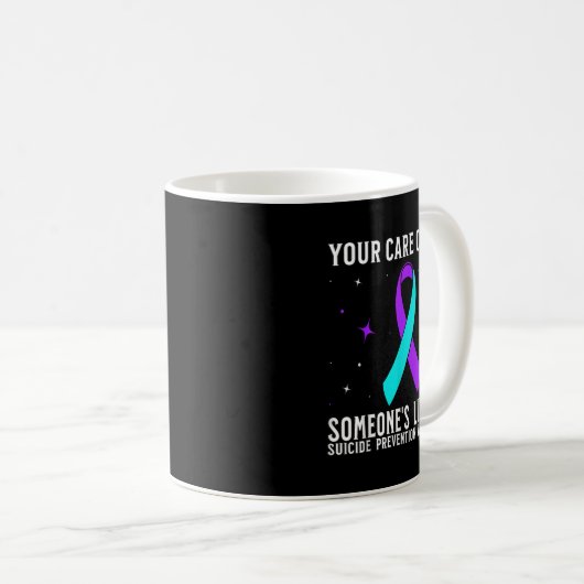 Suicide Awareness Suprt Suicide Prevention Awarene Kaffeetasse (VorderseiteRechts)