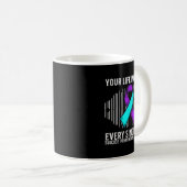 Suicide Awareness Suprt Suicide Prevention Awarene Kaffeetasse (VorderseiteRechts)