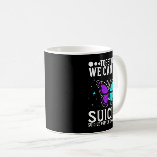 Suicide Awareness Suprt Suicide Prevention Awarene Kaffeetasse (VorderseiteRechts)