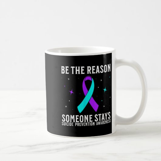 Suicide Awareness Suprt Suicide Prevention Awarene Kaffeetasse (Rechts)