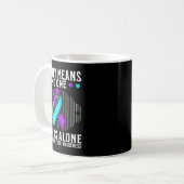 Suicide Awareness Suprt Suicide Prevention Awarene Kaffeetasse (Vorderseite Links)