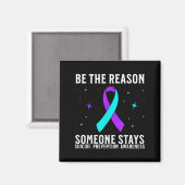 Suicide Awareness Suprt Suicide Prevention Awarene Magnet (Vorderseite/Rückseite)