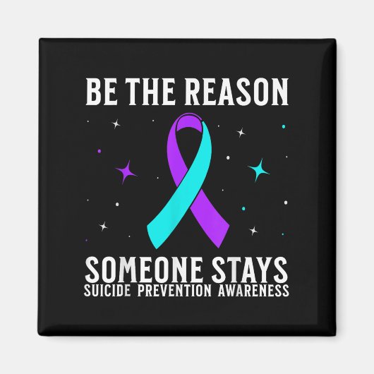 Suicide Awareness Suprt Suicide Prevention Awarene Magnet (Vorne)