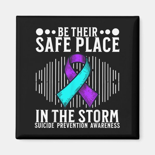 Suicide Awareness Suprt Suicide Prevention Awarene Magnet (Vorne)
