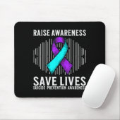 Suicide Awareness Suprt Suicide Prevention Awarene Mousepad (Mit Mouse)