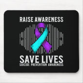 Suicide Awareness Suprt Suicide Prevention Awarene Mousepad (Vorne)