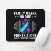 Suicide Awareness Suprt Suicide Prevention Awarene Mousepad (Mit Mouse)