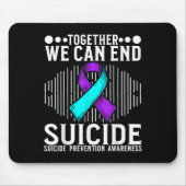Suicide Awareness Suprt Suicide Prevention Awarene Mousepad (Vorne)