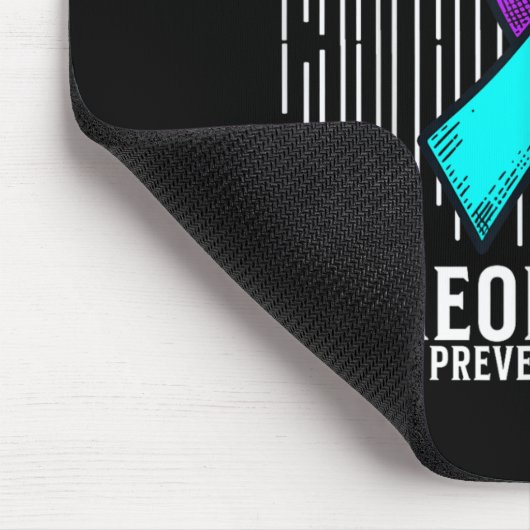 Suicide Awareness Suprt Suicide Prevention Awarene Mousepad (Ecke)