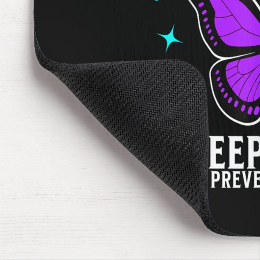 Suicide Awareness Suprt Suicide Prevention Awarene Mousepad (Ecke)