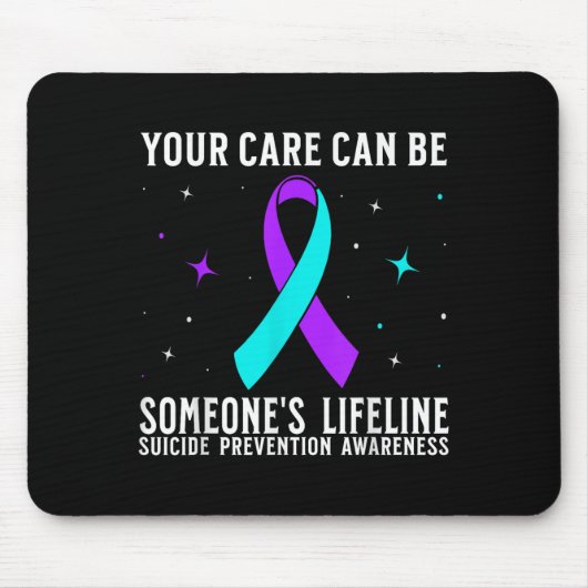Suicide Awareness Suprt Suicide Prevention Awarene Mousepad (Vorne)