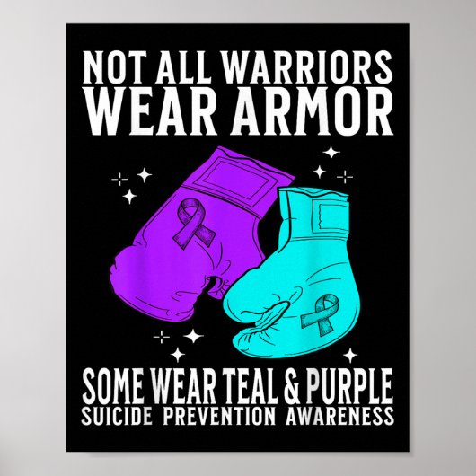 Suicide Awareness Suprt Suicide Prevention Awarene Poster (Vorne)