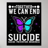 Suicide Awareness Suprt Suicide Prevention Awarene Poster (Vorne)