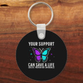 Suicide Awareness Suprt Suicide Prevention Awarene Schlüsselanhänger (Vorderseite)