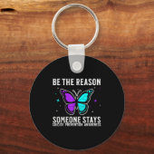 Suicide Awareness Suprt Suicide Prevention Awarene Schlüsselanhänger (Vorderseite)