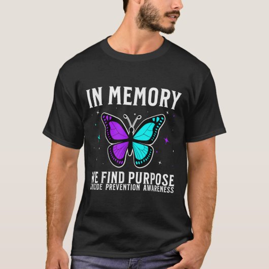 Suicide Awareness Suprt Suicide Prevention Awarene T-Shirt (Vorderseite)