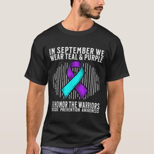 Suicide Awareness Suprt Suicide Prevention Awarene T-Shirt (Vorderseite)