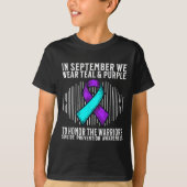 Suicide Awareness Suprt Suicide Prevention Awarene T-Shirt (Vorderseite)