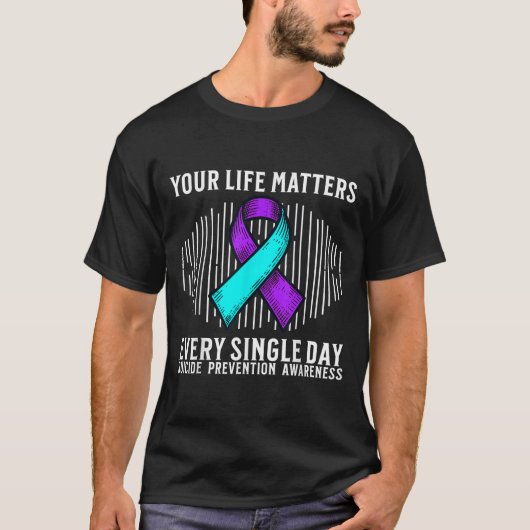 Suicide Awareness Suprt Suicide Prevention Awarene T-Shirt (Vorderseite)