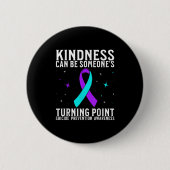 Suicide Awareness Warrior Suicide Prevention Aware Button (Vorderseite)