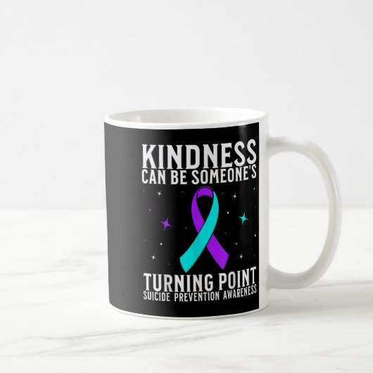 Suicide Awareness Warrior Suicide Prevention Aware Kaffeetasse (Rechts)