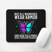 Suicide Awareness Warrior Suicide Prevention Aware Mousepad (Mit Mouse)