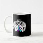 Suicide Awareness Wings Angel Ribbon Happy Support Kaffeetasse (Links)