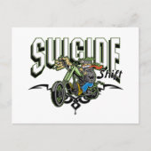 Suicide Biker Postkarte (Vorderseite)