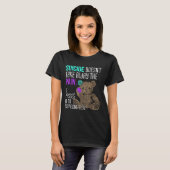 Suicide Doesn't Take Away The Pain It Pes It To So T-Shirt (Vorne ganz)